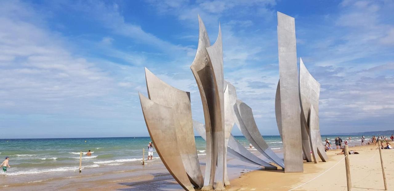 Contact Hotel Utah Beach Carentan - Anciennement Kyriad Exteriör bild